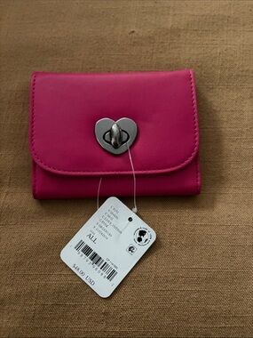 NWT Free People leather card holder/ wallet